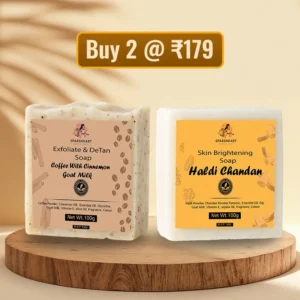 Coffee With Cinnamon Goat Milk + Haldi Chandan