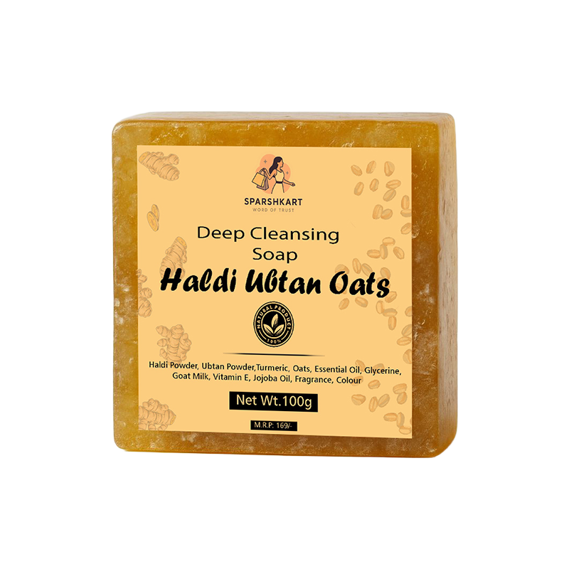 Haldi Ubtan Oats Deep Cleansing Soap